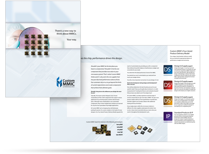 Custom MMIC Brochure Design