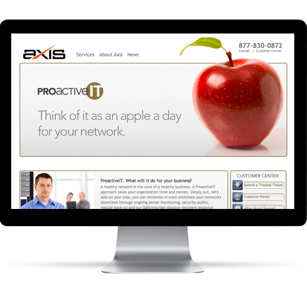 Axis Computer Networks Web Site Design